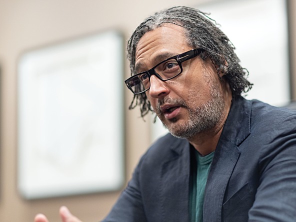 photograph of David Olusoga